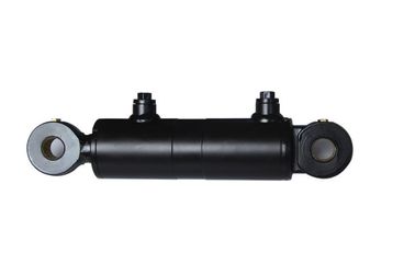 Double Acting Hydraulic Cylinder With End Plug Hole For Agricultural Machinery