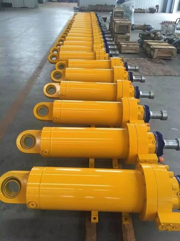 Precision Double Acting Hollow Hydraulic Cylinder Plunger Type For Excavator