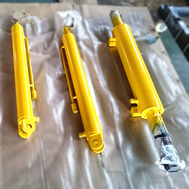 300mm Stroke Power Steering Hydraulic Cylinder For Crane Dump Trailer Plow