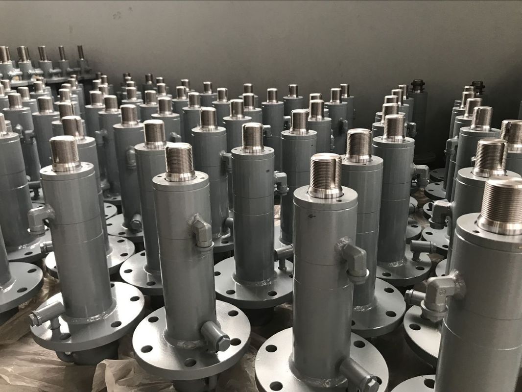 380bar Mobile Machinery Welded Hydraulic Cylinders 3000PSI Working Pressure