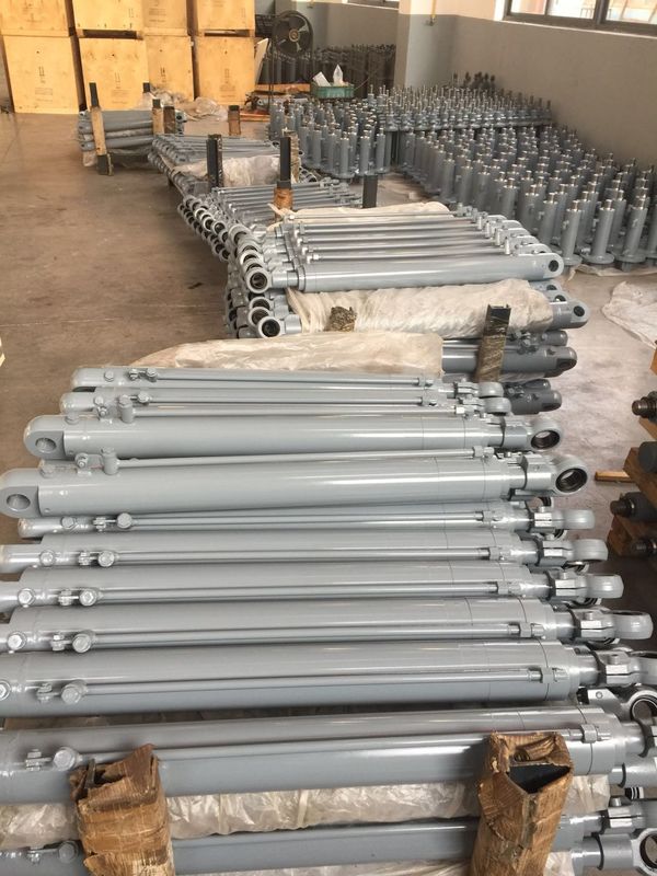 Steel Double Acting Hydraulic Cylinders / Welded Hydraulic Cylinders