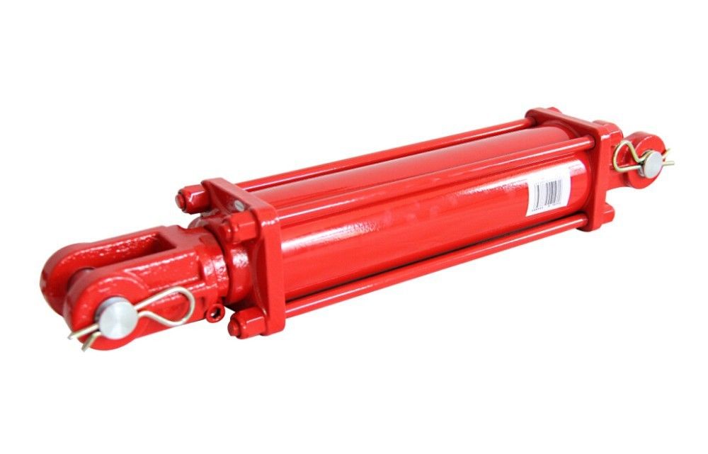 CK45 Two Way Chrome Plated Tractor Loader Hydraulic Cylinder  Heat Treatment Surface