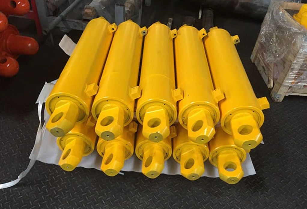 Coal Mining Welded Hydraulic Cylinders / Single Acting Hydraulic Actuator