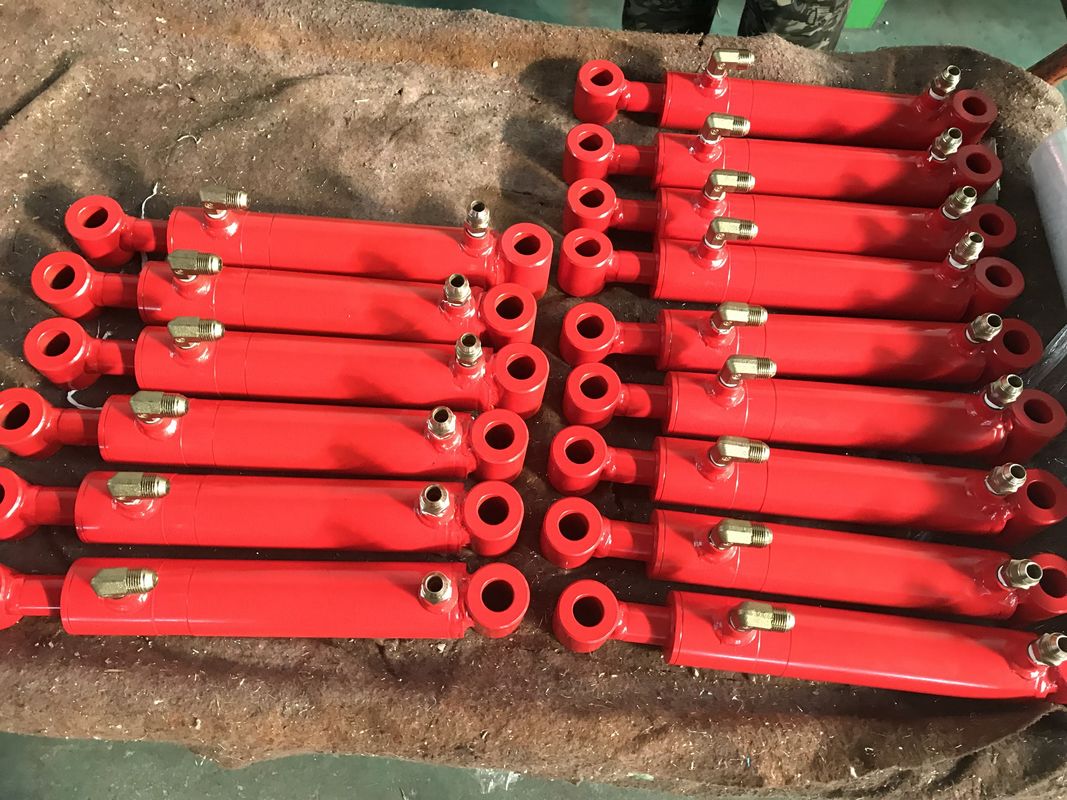 Log Splitter Welded Hydraulic Cylinders / Excavator Hydraulic Cylinder