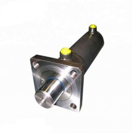 Rear Flange Mount Excavator Hydraulic Cylinder Double Acting